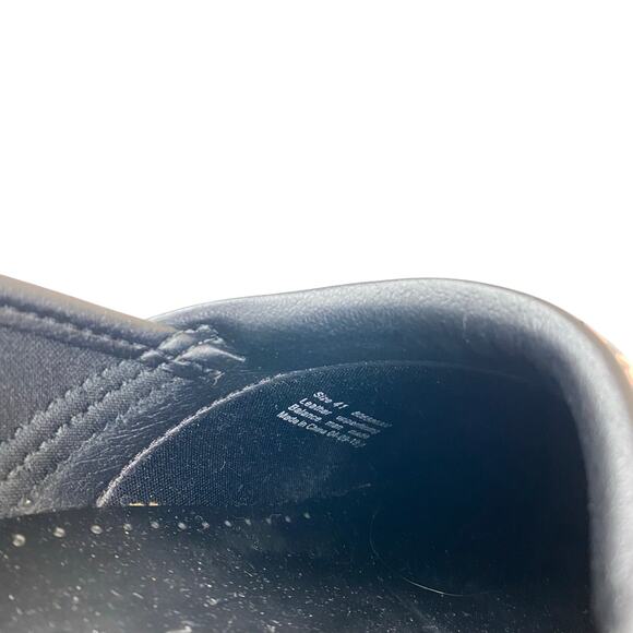 Dansko Heart Print Clogs Leather Nursing Comfort Work Shoes Pink Black EU 41 - Picture 9 of 9